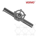 Forged Steel Extended Body Gate Valve A350 LF2 1Inch Dn25 800LB  Threaded End Solid Wedge